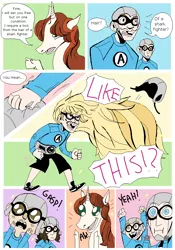 Size: 700x1000 | Tagged: adventure time, aquabats, artist:stevetwisp, barely pony related, crash mclarson, derpibooru import, eaglebones falconhawk, jimmy the robot, mc bat commander, ricky fitness, safe