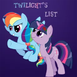 Size: 600x603 | Tagged: safe, artist:kittyhawk-contrail, derpibooru import, rainbow dash, twilight sparkle, female, lesbian, rose, shipping, twidash