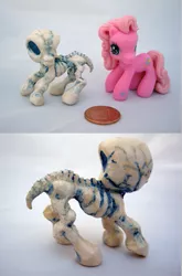 Size: 337x510 | Tagged: artist:noel, derpibooru import, g3, irl, photo, pinkie pie, safe, skeleton, toy