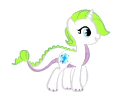 Size: 900x695 | Tagged: artist:sweetchiomlp, crystal, derpibooru import, dracony, dragicorn, hybrid, interspecies, interspecies offspring, oc, oc:crystal, offspring, original species, parent:rarity, parent:spike, parents:sparity, safe, unofficial characters only