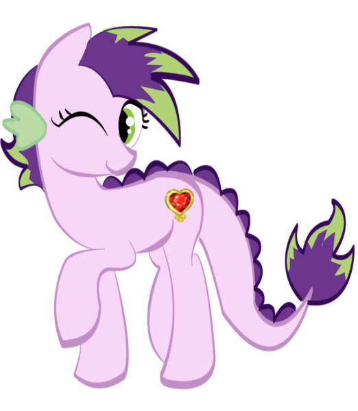 Size: 1024x1176 | Tagged: artist:sweetchiomlp, derpibooru import, dracony, dragicorn, hybrid, interspecies, interspecies offspring, oc, oc:ruby, offspring, original species, parent:rarity, parent:spike, parents:sparity, safe, solo, unofficial characters only