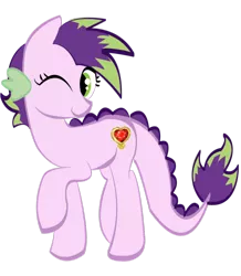Size: 1024x1176 | Tagged: artist:sweetchiomlp, derpibooru import, dracony, dragicorn, hybrid, interspecies, interspecies offspring, oc, oc:ruby, offspring, original species, parent:rarity, parent:spike, parents:sparity, safe, solo, unofficial characters only