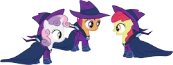 Size: 11990x4550 | Tagged: absurd resolution, apple bloom, artist:90sigma, cutie mark crusaders, derpibooru import, mare do well, safe, scootaloo, simple background, sweetie belle, transparent background, vector