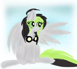 Size: 500x450 | Tagged: safe, derpibooru import, oc, oc:bree jetpaw, unofficial characters only, pegasus, pony, cute, goggles, gray, solo