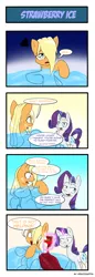 Size: 660x1914 | Tagged: applejack, artist:reikomuffin, comic, derpibooru import, rarity, safe