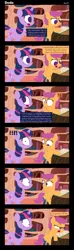 Size: 1544x5186 | Tagged: safe, artist:dtcx97, derpibooru import, scootaloo, twilight sparkle, pegasus, pony, unicorn, blank flank, colt, comic, cutie mark, dodo, female, foal, hooves, horn, implied sweetie belle, lineless, male, mare, open mouth, scootadodo, scootaloo can't fly, sitting, spread wings, standing, wings