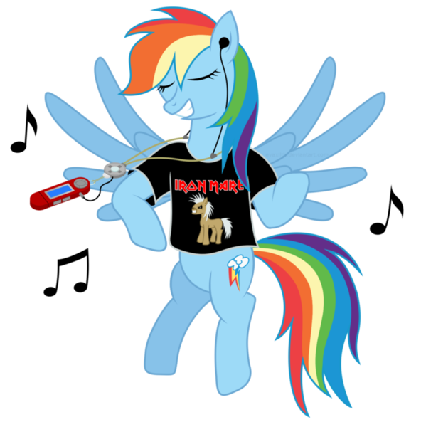 Size: 888x900 | Tagged: artist:evaxilth, derpibooru import, iron maiden, parody, rainbow dash, safe