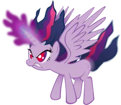 Size: 2687x2327 | Tagged: safe, artist:voaxmasterspydre, derpibooru import, twilight sparkle, twilight sparkle (alicorn), alicorn, pony, high res, hilarious in hindsight, race swap, simple background, transparent background, vector