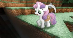 Size: 1366x716 | Tagged: artist:jarwall, derpibooru import, minecraft, safe, sweetie belle