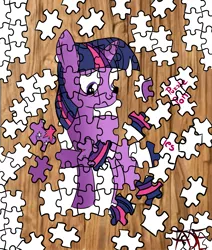 Size: 2007x2362 | Tagged: artist:iiifadedinkiii, derpibooru import, high res, jigsaw, jigsaw puzzle, puzzle, safe, solo, twilight sparkle