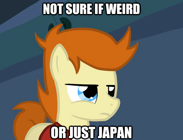 Size: 625x480 | Tagged: artist:otterlore, derpibooru import, futurama, image macro, philip j. fry, ponified, safe