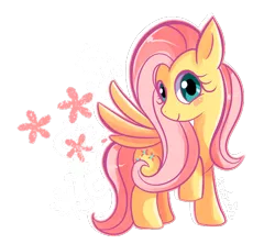 Size: 600x532 | Tagged: artist:ipun, derpibooru import, fluttershy, safe, simple background, solo, transparent background