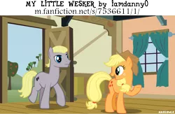 Size: 6176x4015 | Tagged: absurd resolution, albert wesker, applejack, artist:astringe, crossover, derpibooru import, fanfic, my little wesker, ponified, resident evil, safe, this will end in death, this will end in pain, this will end in tears and/or death, this will not end well