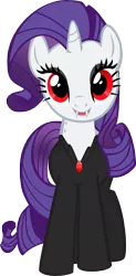 Size: 3054x6222 | Tagged: artist:rarity6195, derpibooru import, rarity, safe, vampire