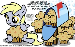 Size: 800x500 | Tagged: safe, derpibooru import, derpy hooves, pegasus, pony, cute, derpabetes, female, mare, muffin, my little filly