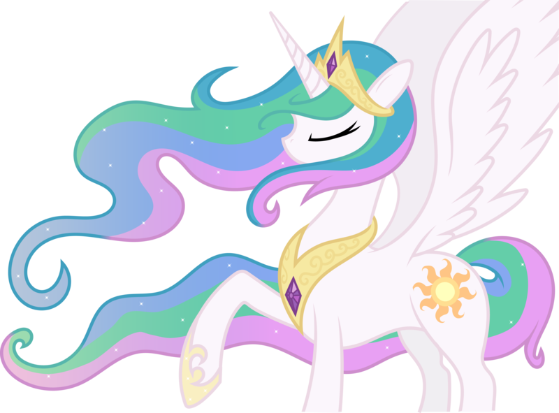 Size: 8178x6042 | Tagged: dead source, safe, artist:bronyfang, artist:tim015, derpibooru import, princess celestia, pony, .ai available, absurd resolution, female, mare, simple background, solo, transparent background, vector