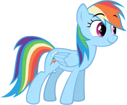 Size: 4000x3318 | Tagged: safe, artist:m99moron, derpibooru import, rainbow dash, pegasus, pony, female, mare, raised eyebrows, simple background, solo, transparent background, vector