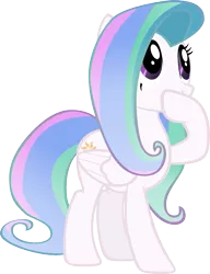 Size: 643x837 | Tagged: artist:theairgonaut, derpibooru import, fluttershy, princess celestia, recolor, safe