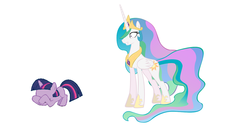 Size: 919x501 | Tagged: derpibooru import, filly, implied foalcon, princess celestia, princess molestia, safe, twilight sparkle, young, younger