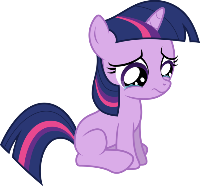 Size: 6977x6466 | Tagged: absurd resolution, a canterlot wedding, artist:hawk9mm, crying, derpibooru import, female, filly, filly twilight sparkle, sad, safe, simple background, sitting, solo, transparent background, twilight sparkle, vector, younger