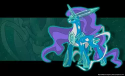 Size: 900x546 | Tagged: safe, artist:renepolumorfous, derpibooru import, ponified, pony, suicune, abstract background, legendary pokémon, pokémon, ponymon, solo