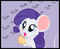 Size: 562x458 | Tagged: artist:furseiseki, cheese, cute, derpibooru import, eating, food, hnnng, mouse, mousified, raribetes, rarimouse, rarity, reaction image, safe, species swap, tch