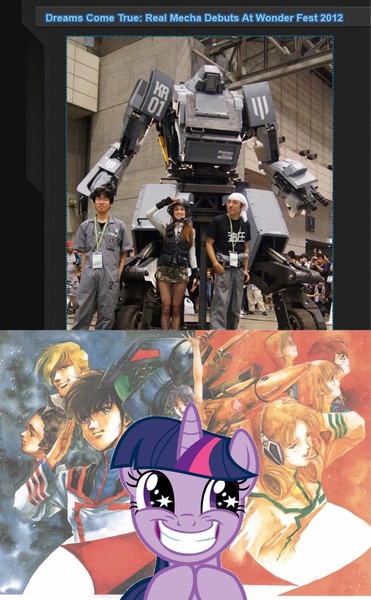 Size: 742x1199 | Tagged: derpibooru import, kurata, macross, mecha, safe, twilight sparkle