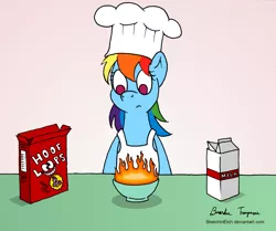 Size: 1280x1071 | Tagged: artist:sketchinetch, cereal, derpibooru import, fire, milk, parody, rainbow dash, safe, the simpsons