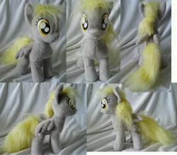 Size: 5191x4519 | Tagged: safe, artist:rens-twin, derpibooru import, derpy hooves, pony, absurd resolution, irl, photo, plushie, solo