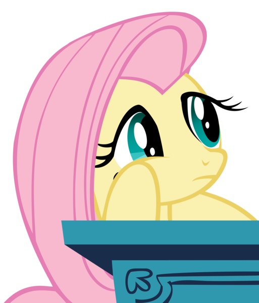 Size: 3152x3687 | Tagged: derpibooru import, fluttershy, high res, podium, safe, simple background, source needed, transparent background, vector