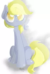 Size: 3344x5000 | Tagged: safe, artist:llamaswithkatanas, derpibooru import, derpy hooves, pegasus, pony, female, mare, solo