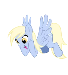 Size: 1657x1833 | Tagged: safe, artist:moostargazer, derpibooru import, derpy hooves, pegasus, pony, female, happy, mare