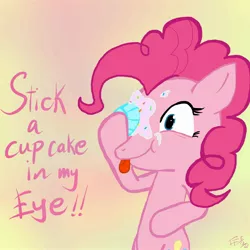 Size: 2300x2300 | Tagged: safe, artist:wonder-waffle, derpibooru import, pinkie pie, high res, pinkie promise