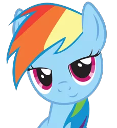 Size: 9781x10676 | Tagged: absurd resolution, artist:slyfoxcl, bedroom eyes, derpibooru import, rainbow dash, safe, simple background, solo, transparent background, vector