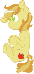 Size: 298x652 | Tagged: artist:soullessteddybear, braeburn, derpibooru import, safe