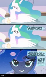 Size: 900x1512 | Tagged: artist:anonymous, bath, bedroom eyes, comic, comic:stay with me sister, derpibooru import, eyes closed, eyeshadow, female, frown, grin, implied incest, incest, lesbian, lip bite, looking at you, plot, princess celestia, princess luna, princest, safe, shipping, smiling, spa, spread wings, steam, wide eyes
