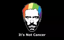 Size: 800x500 | Tagged: barely pony related, cancer, derpibooru import, gregory house, house, hugh laurie, lupus, not cancer, safe