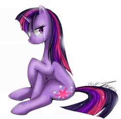 Size: 824x815 | Tagged: angry, angry and sad, artist:kinglyms, crying, dead source, derpibooru import, sad, safe, solo, tsundere, tsunlight sparkle, twilight sparkle