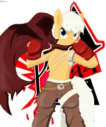 Size: 816x979 | Tagged: artist:sonikku001, derpibooru import, persona, persona 4 arena, ponified, safe, sanada akihiko