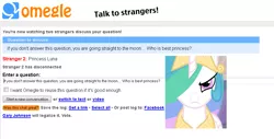 Size: 942x478 | Tagged: derpibooru import, funny, moon, omegle, princess celestia, princess luna, safe, text