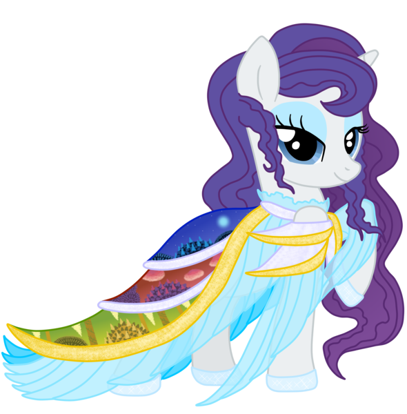 Size: 2952x3000 | Tagged: alternate hairstyle, artist:melodycrystel, clothes, derpibooru import, dress, high res, rarity, safe, simple background, solo, transparent background, vector