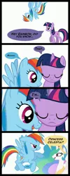 Size: 2000x5000 | Tagged: safe, artist:kobaloi, derpibooru import, princess celestia, rainbow dash, twilight sparkle, comic, female, lesbian, shipping, twidash