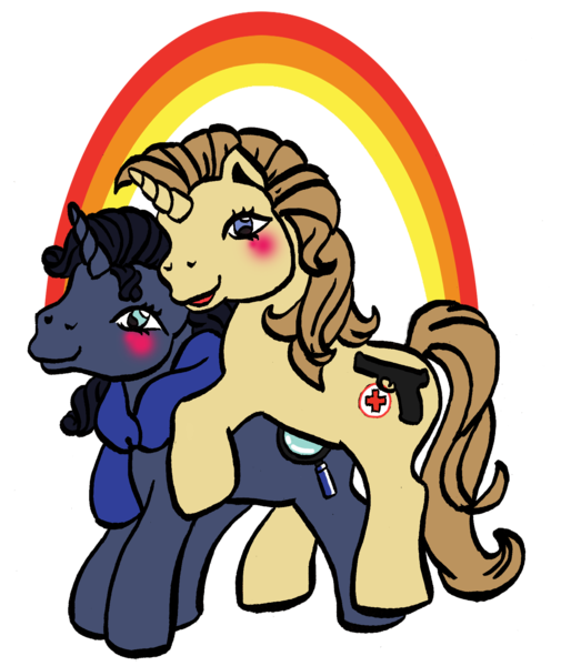 Size: 1600x1900 | Tagged: safe, derpibooru import, ponified, pony, unicorn, bbc sherlock, blushing, g1, john watson, the sexiness hurts