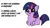 Size: 1194x668 | Tagged: suggestive, derpibooru import, twilight sparkle, exploitable meme, female, filly twilight sparkle, filly twilight telling an offensive joke, image, joke, meme, obligatory pony, png, solo, solo female, vulgar