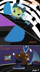 Size: 724x1280 | Tagged: artist:taharon, comic, comic:the wonderbolts, derpibooru import, jetpack, safe, soarin', spacesuit, spitfire