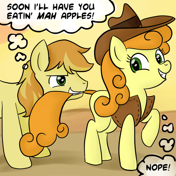 Size: 945x945 | Tagged: artist:megasweet, artist:rustydooks, braeburn, carrotburn, carrot top, derpibooru import, female, golden harvest, male, safe, shipping, source needed, straight