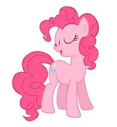 Size: 900x971 | Tagged: artist:bl1ghtmare, derpibooru import, pinkie pie, safe, simple background, solo, transparent background, vector