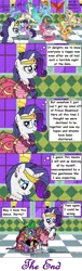 Size: 1024x3374 | Tagged: safe, artist:aleximusprime, derpibooru import, applejack, fluttershy, philomena, pinkie pie, princess celestia, rainbow dash, rarity, spike, twilight sparkle, after the gala, comic, comic sans, female, male, mane seven, mane six, shipping, sparity, straight