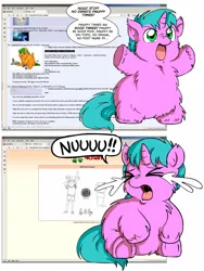 Size: 900x1200 | Tagged: 4chan, artist:marcusmaximus, derpibooru import, fluffy pony, meta, /mlp/, safe