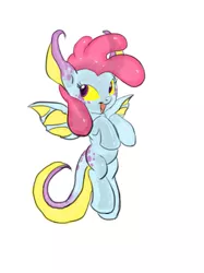 Size: 599x800 | Tagged: artist:carnifex, derpibooru import, element pony, goo pony, object pony, oc, oc:helium, older, original species, ponified, safe, unofficial characters only